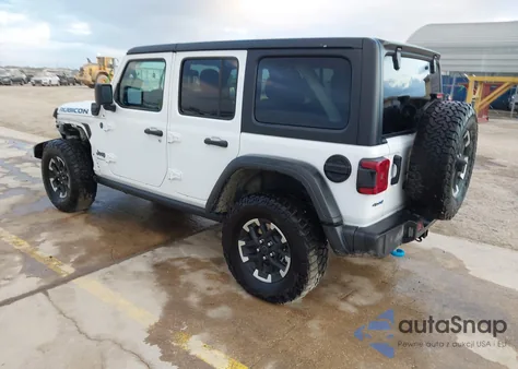 2024 Jeep Wrangler 4Xe Rubicon 4Xe from USA, damaged, VIN 1C4RJXR60RW223430